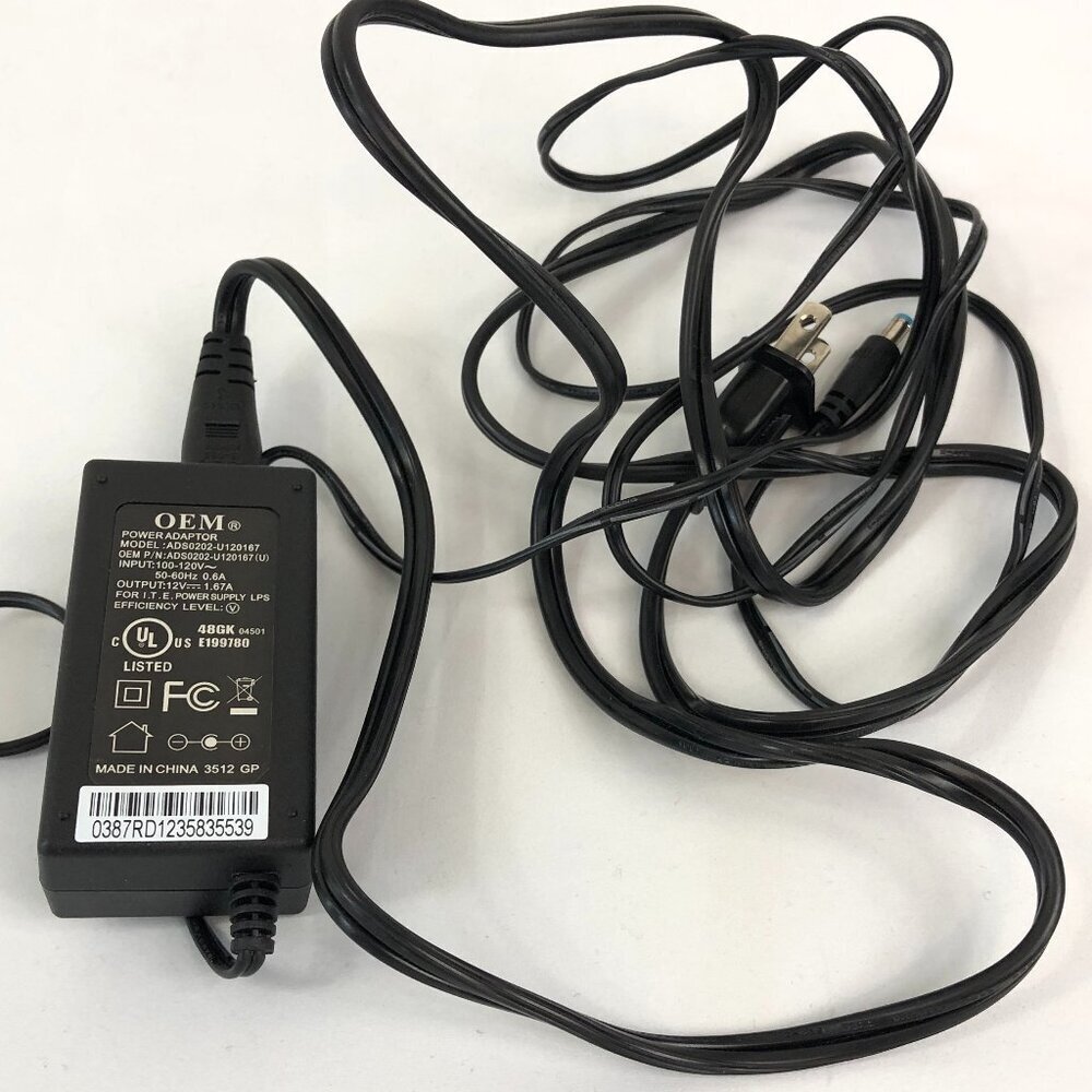 Cisco OEM Power Adapter Model ADS0202-U120167